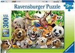 Ravensburger - Puzzle Selfie selvatico, 300 Pezzi XXL, Età Raccomandata 9+ Anni