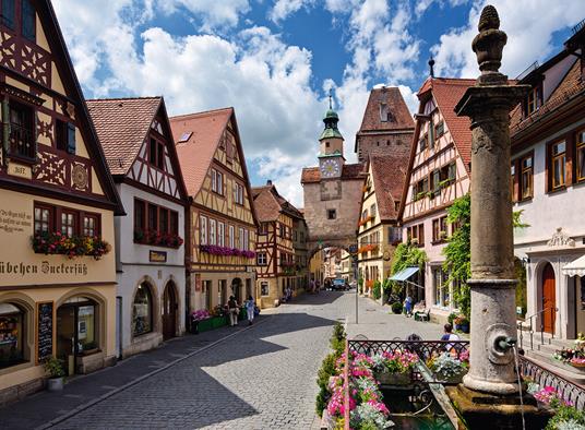Ravensburger - Puzzle Rothenburg, Gold Edition, 500 Pezzi, Puzzle Adulti - 2