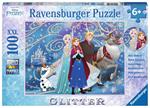 Sonderserie 100 / 200 Teile XXL. DFZ: Glitzernder Schnee, 100 Teile Glitzer. Ravensburger 13610 puzzle 100 pezzo(i)