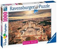 Ravensburger - Puzzle Rome, Collezione Beautiful Skylines, 1000 Pezzi, Puzzle Adulti