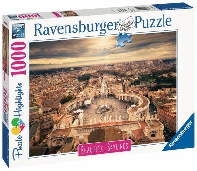 Ravensburger - Puzzle Rome, Collezione Beautiful Skylines, 1000 Pezzi, Puzzle Adulti - 13