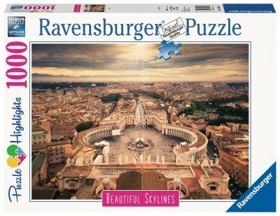 Ravensburger - Puzzle Rome, Collezione Beautiful Skylines, 1000 Pezzi, Puzzle Adulti - 14