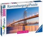 Ravensburger - Puzzle San Francisco, Collezione Beautiful Skylines, 1000 Pezzi, Puzzle Adulti