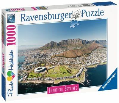 Ravensburger - Puzzle Cape Town, Collezione Beautiful Skylines, 1000 Pezzi, Puzzle Adulti - 3