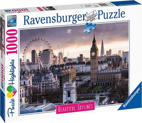 Ravensburger - Puzzle London, Collezione Beautiful Skylines, 1000 Pezzi, Puzzle Adulti - 4