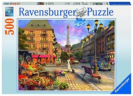 Ravensburger - Puzzle Passeggiata Serale, 500 Pezzi, Puzzle Adulti - 5