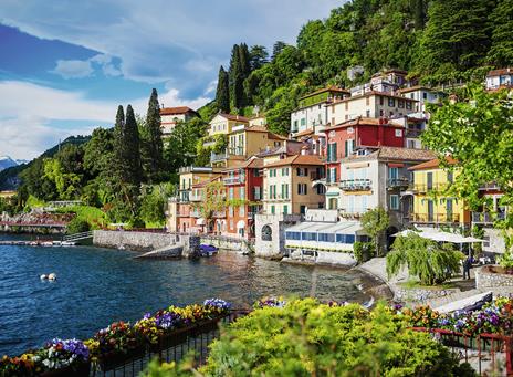 Ravensburger - Puzzle Lago di Como, Italia, 500 Pezzi, Puzzle Adulti - 2