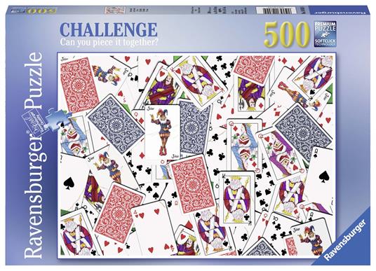 52 Carte Puzzle 500 pezzi Ravensburger (14800)