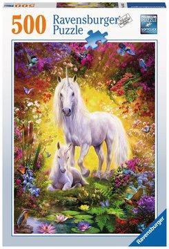 Puzzle da 500 Pezzi. Unicorno con Puledro. Ravensburger 14825 Puzzle 500 pezzo(i)