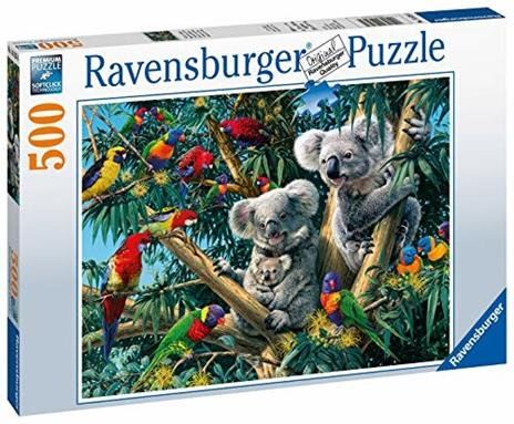 Ravensburger - Puzzle Koala nell'Albero, 500 Pezzi, Puzzle Adulti - 2