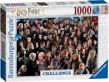 Ravensburger - Puzzle Harry Potter, Collezione Challenge, 1000 Pezzi, Puzzle Adulti