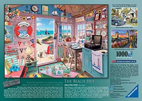 Ravensburger - Puzzle La casa al mare, 1000 Pezzi, Puzzle Adulti - 4