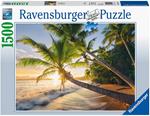Ravensburger - Puzzle Spiaggia segreta, 1500 Pezzi, Puzzle Adulti