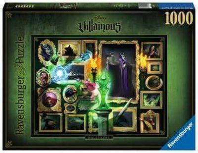 Ravensburger - Puzzle Villainous: Malificent, Collezione Villainous, 1000 Pezzi, Puzzle Adulti - 8