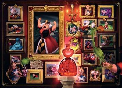 Ravensburger - Puzzle Villainous:Queen of Hearts, Collezione Villainous, 1000 Pezzi, Puzzle Adulti - 4