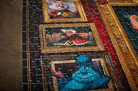 Ravensburger - Puzzle Villainous:Queen of Hearts, Collezione Villainous, 1000 Pezzi, Puzzle Adulti - 6
