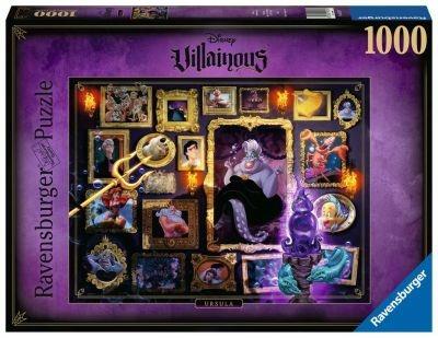 Ravensburger - Puzzle Villainous: Ursula, Collezione Villainous, 1000 Pezzi, Puzzle Adulti - 8