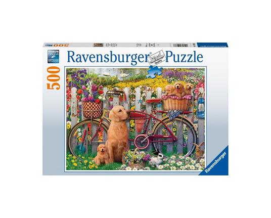 Ravensburger Puzzle 500 Pezzi Simpatici Cagnolini