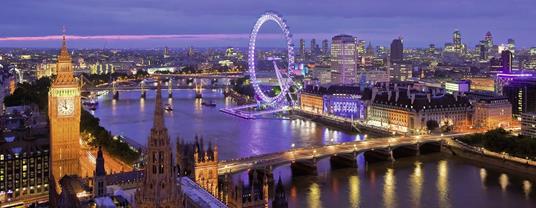 Ravensburger - Puzzle Londra di notte, Collezione Panorama, 1000 Pezzi, Puzzle Adulti - 3