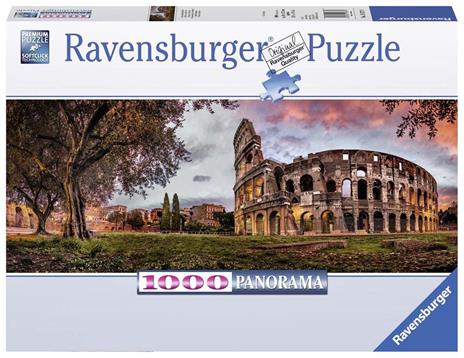 Ravensburger - Puzzle Colosseo al tramonto, Collezione Panorama, 1000 Pezzi, Puzzle Adulti - 4