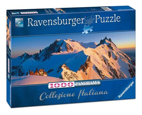 Monte Bianco Panorama Puzzle 1000 pezzi Ravensburger (15080) - 4