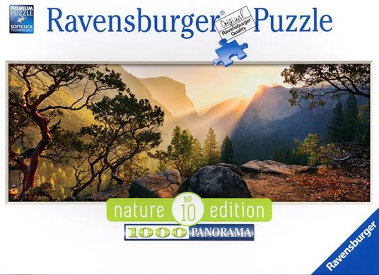 Ravensburger - Puzzle Il Parco Yosemite, 1000 Pezzi, Puzzle Adulti