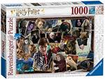 Ravensburger - Puzzle Harry Potter contro Voldemort, 1000 Pezzi, Puzzle Adulti
