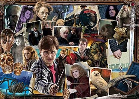 Ravensburger - Puzzle Harry Potter contro Voldemort, 1000 Pezzi, Puzzle Adulti - 2