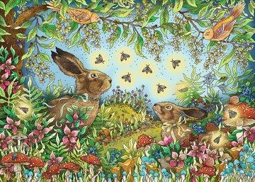 Puzzle 1000 pz. Fantasy. Bosco magico di notte - 3