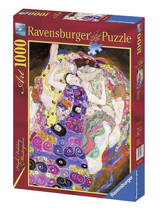 Ravensburger - Puzzle Klimt: la Vergine, Art Collection, 1000 Pezzi, Puzzle Adulti - 8