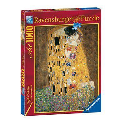 Ravensburger - Puzzle Klimt: Il Bacio, Art Collection, 1000 Pezzi, Puzzle Adulti - 2