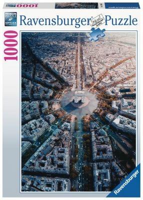 Ravensburger - Puzzle Parigi dall'alto, 1000 Pezzi, Puzzle Adulti - 4