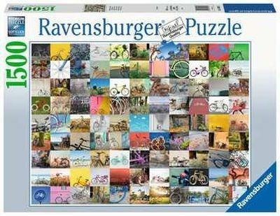 Ravensburger - Puzzle 99 biciclette e altro ..., 1500 Pezzi, Puzzle Adulti - 3