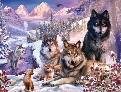 Ravensburger - Puzzle Lupi nella neve, 2000 Pezzi, Puzzle Adulti - 5