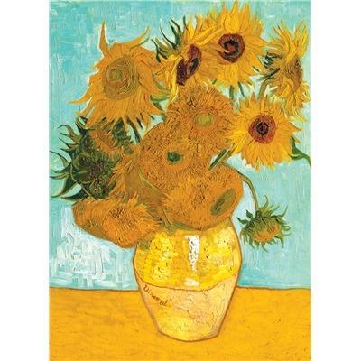 Ravensburger - Puzzle Van Gogh: Vaso di girasoli, Art Collection, 1500 Pezzi, Puzzle Adulti - 6