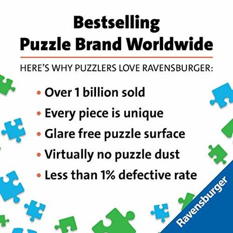99 belle cose rosse Ravensburger Puzzle 1500 pz - 4