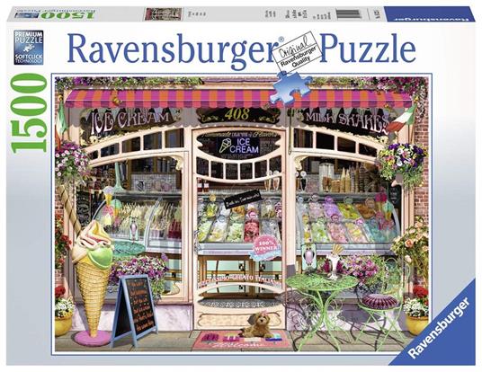 Puzzle 1500 pezzi Gelateria (16221) - 8