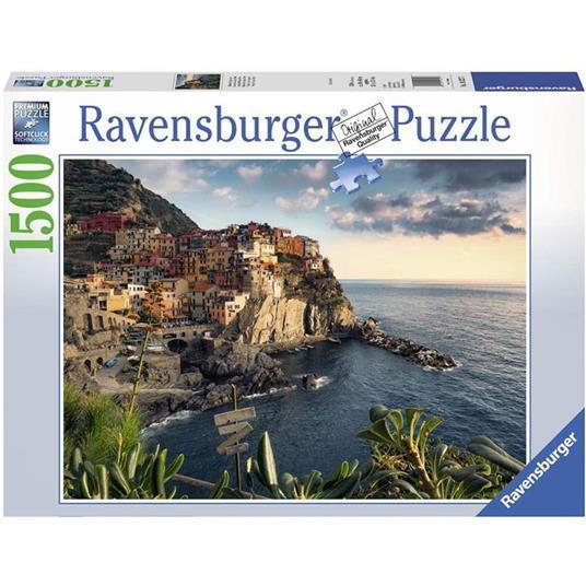 Ravensburger - Puzzle Vista delle Cinque Terre, 1500 Pezzi, Puzzle Adulti - 3
