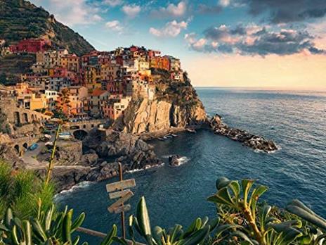Ravensburger - Puzzle Vista delle Cinque Terre, 1500 Pezzi, Puzzle Adulti - 5