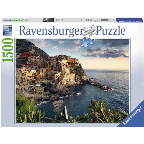 Ravensburger - Puzzle Vista delle Cinque Terre, 1500 Pezzi, Puzzle Adulti - 4