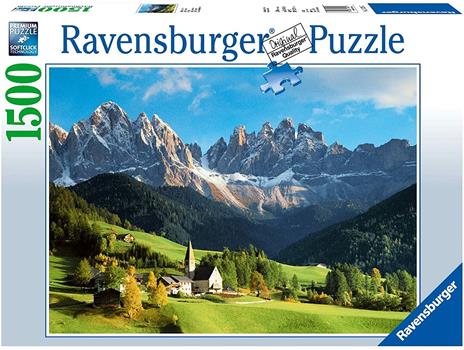 Ravensburger - Puzzle Veduta delle Dolomiti, 1500 Pezzi, Puzzle Adulti - 7