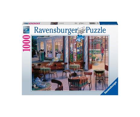 Ravensburger Puzzle Pausa Caffè Puzzle 1000 pz Fantasy, Puzzle per Adulti - 2