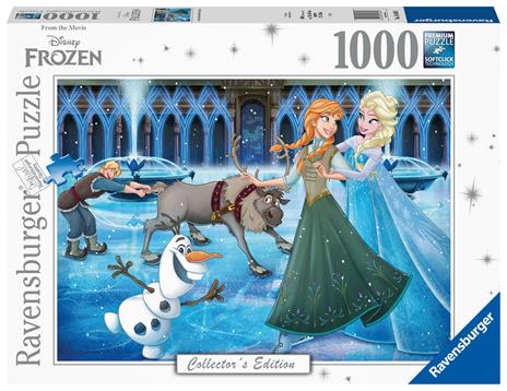 Ravensburger - Puzzle Frozen, Collezione Disney Collector's Edition, 1000 Pezzi, Puzzle Adulti