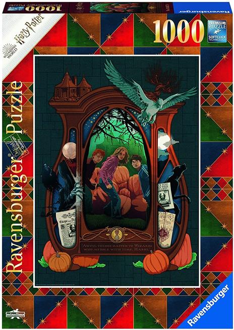 Ravensburger - Puzzle Harry Potter A, Collezione Book Edition, 1000 Pezzi, Puzzle Adulti