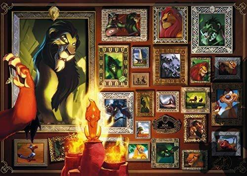 Ravensburger - Puzzle Villainous: Scar, Collezione Villainous, 1000 Pezzi, Puzzle Adulti - 3