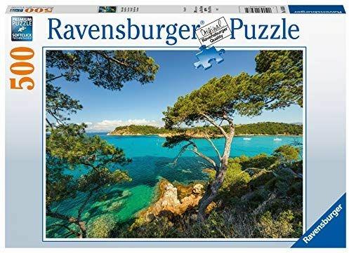 Ravensburger - Puzzle Vista sul Mare, 500 Pezzi, Puzzle Adulti
