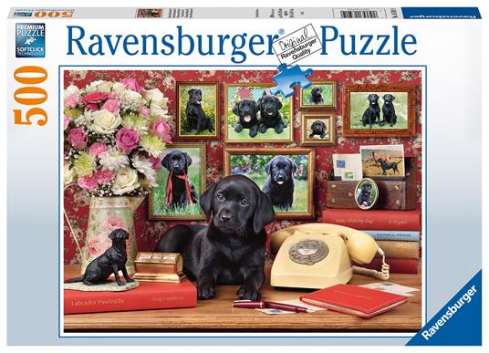 Ravensburger - Puzzle Miei Fedeli Amici, 500 Pezzi, Puzzle Adulti
