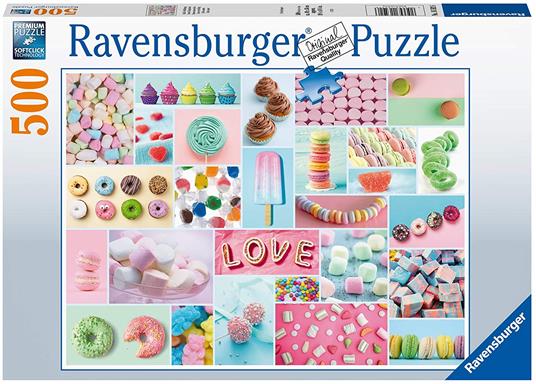 Ravensburger - Puzzle Dolce Amore, 500 Pezzi, Puzzle Adulti - 2