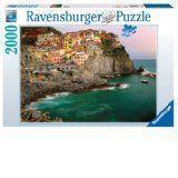 Ravensburger - Puzzle Cinque terre, 2000 Pezzi, Puzzle Adulti