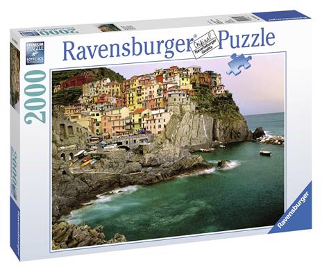 Ravensburger - Puzzle Cinque terre, 2000 Pezzi, Puzzle Adulti - 4